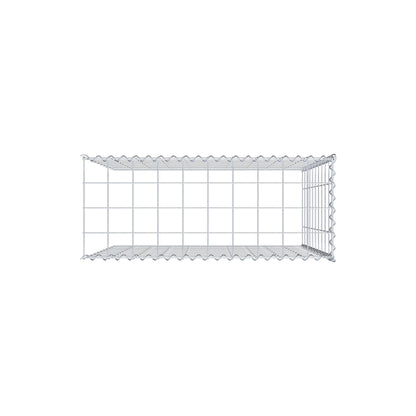 Extra gabion typ 4 100 cm x 100 cm x 40 cm (L x H x D), maskstorlek 10 cm x 10 cm, spiral