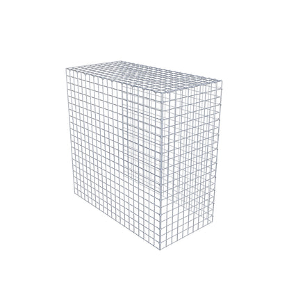 Extra gabion typ 4 100 cm x 100 cm x 50 cm (L x H x D), maskstorlek 5 cm x 5 cm, C-ring