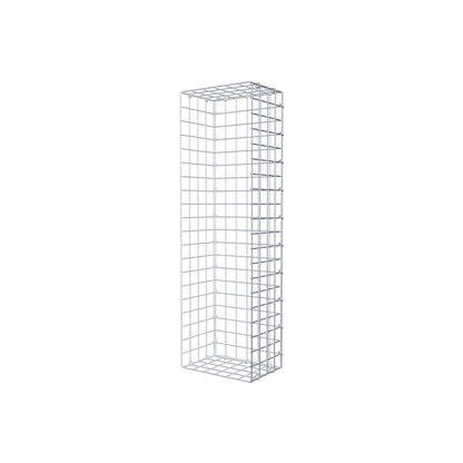 Extra gabion typ 2 100 cm x 20 cm x 30 cm (L x H x D), maskstorlek 5 cm x 5 cm, C-ring