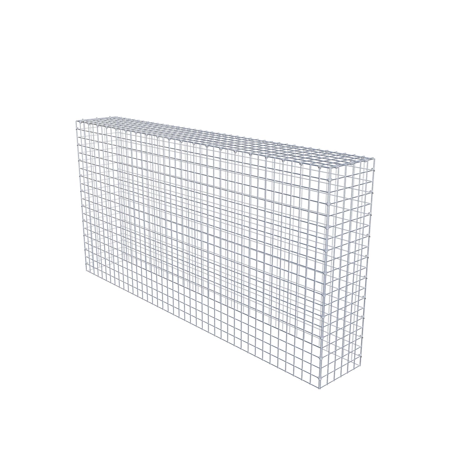 Anbaugabione Typ 3 200 cm x 100 cm x 30 cm (L x H x T), Maschenweite 5 cm x 5 cm, C-Ring