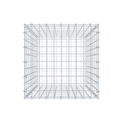 Schanskorf 80 cm x 50 cm x 50 cm (L x H x D), maaswijdte 5 cm x 10 cm, C-ring