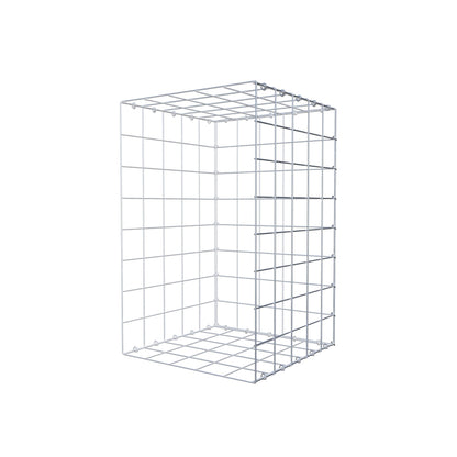 Pile aggiuntivo tipo 2 80 cm x 50 cm x 50 cm (L x H x P), maglia 10 cm x 10 cm, anello a C