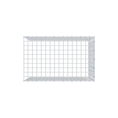 Toegevoegde pool type 4 80 cm x 50 cm x 50 cm (L x H x D), maaswijdte 5 cm x 5 cm, C-ring