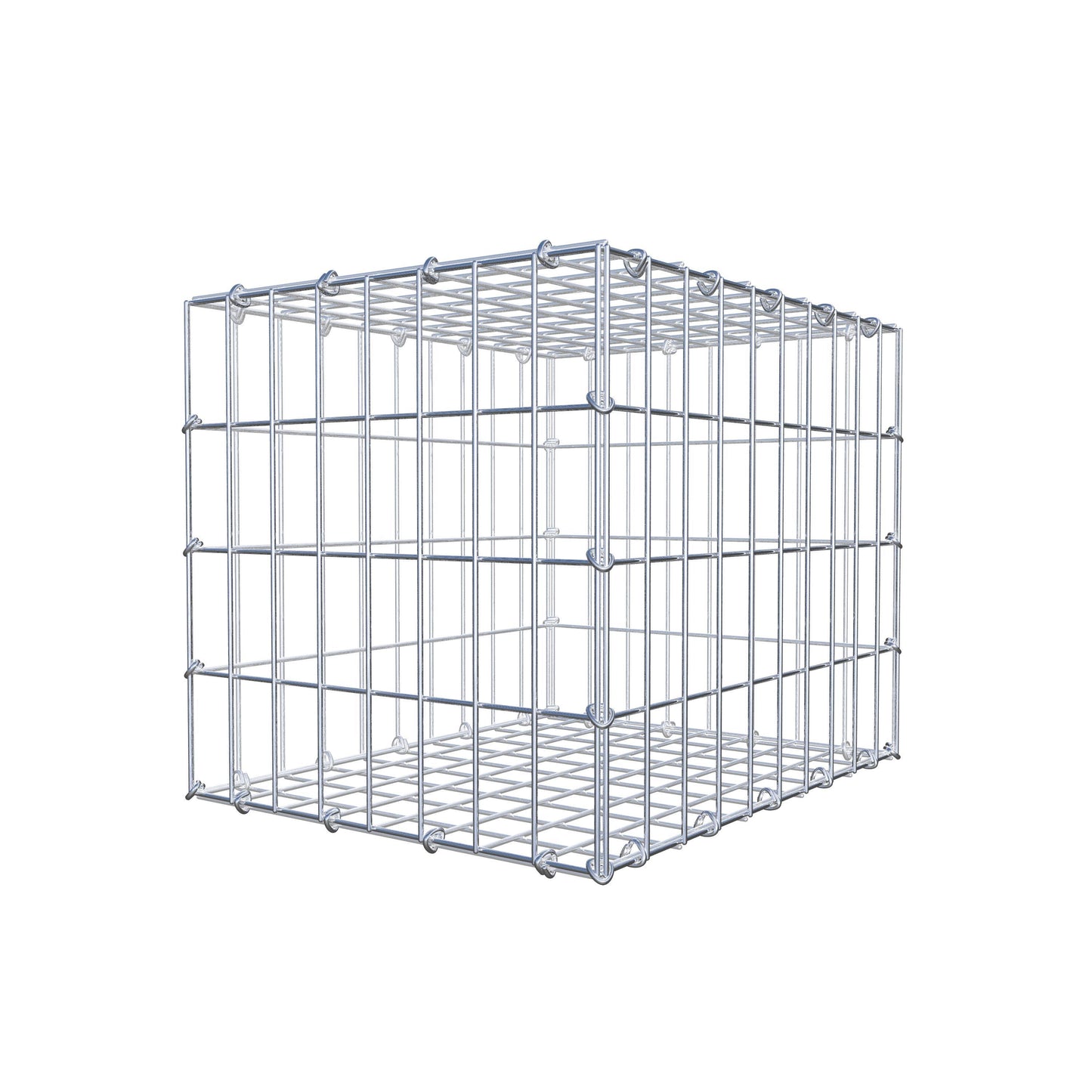 Gabion 50 cm x 40 cm x 40 cm (L x H x D), maskstorlek 5 cm x 10 cm, C-ring