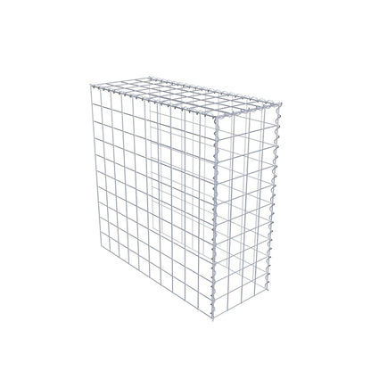 Extra gabion typ 4 100 cm x 100 cm x 40 cm (L x H x D), maskstorlek 10 cm x 10 cm, spiral