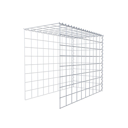 Gavión complementario tipo 4 100 cm x 80 cm x 50 cm (L x A x P), malla 10 cm x 10 cm, espiral