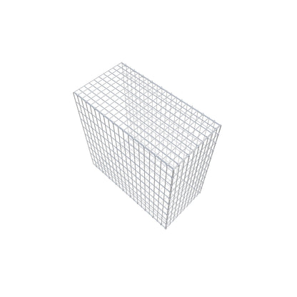 Anbaugabione Typ 2 100 cm x 100 cm x 50 cm, Maschenweite 5 cm x 10 cm, C-Ring