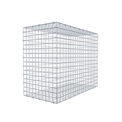 Gabbione 100 cm x 80 cm x 50 cm (L x H x P), maglia 5 cm x 5 cm, anello a C