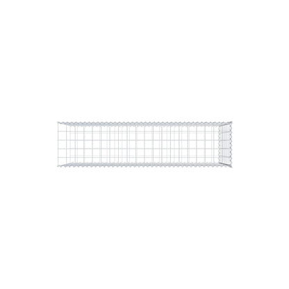 Gabbione aggiuntivo tipo 2 200 cm x 100 cm x 50 cm (L x A x P), maglia 10 cm x 10 cm, spirale