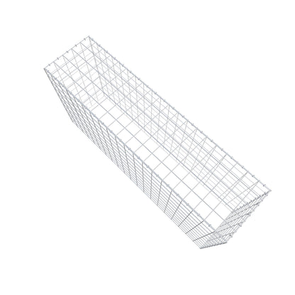 Gabião Tipo 3 200 cm x 100 cm x 50 cm (C x A x P), malhagem 10 cm x 10 cm, anel C