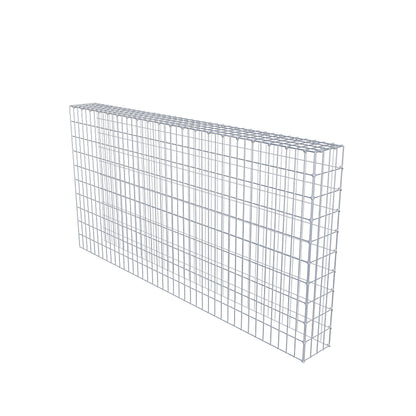Anbaugabione Typ 4 200 cm x 100 cm x 20 cm (L x H x T), Maschenweite 5 cm x 10 cm, C-Ring