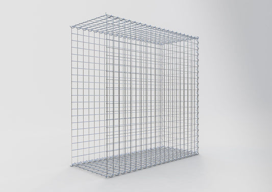 Extra gabion typ 2 100 cm x 100 cm x 40 cm (L x H x D), maskstorlek 5 cm x 5 cm, spiral