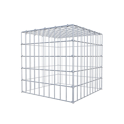Anbaugabione Typ 3 50 cm x 50 cm x 50 cm (L x H x T), Maschenweite 5 cm x 10 cm, C-Ring