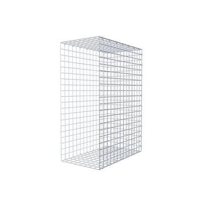 Gabbione aggiuntivo di tipo 2 100 cm x 70 cm x 40 cm (L x H x P), maglia 5 cm x 5 cm, anello a C