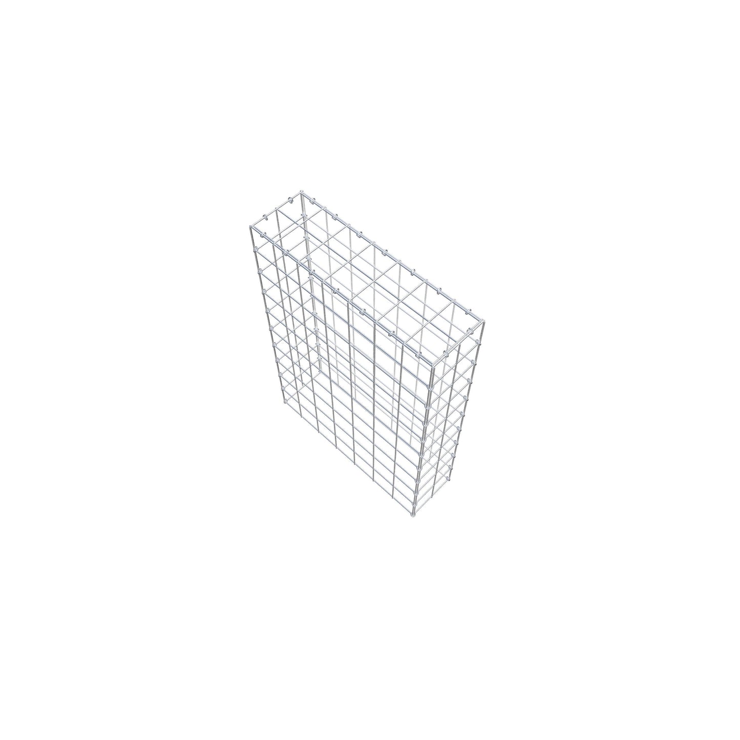Anbaugabione Typ 3 100 cm x 70 cm x 20 cm (L x H x T), Maschenweite 10 cm x 10 cm, C-Ring