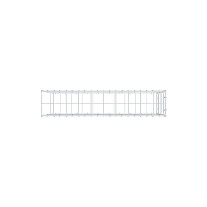 Type 2 oplegkorf 100 cm x 50 cm x 20 cm (L x H x D), maaswijdte 10 cm x 10 cm, C-ring