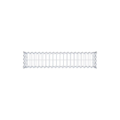 Gabion 100 cm x 20 cm x 20 cm (L x H x P), mailles 5 cm x 10 cm, spirale