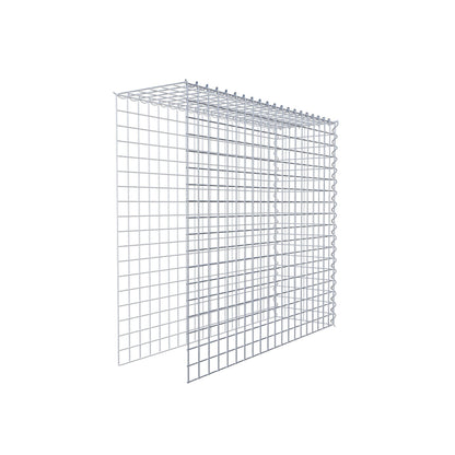 Grown-on gabion type 4 100 cm x 90 cm x 30 cm (L x H x D), mesh size 5 cm x 5 cm, spiral