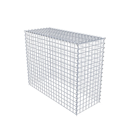 Anbaugabione Typ 3 100 cm x 80 cm x 40 cm (L x H x T), Maschenweite 5 cm x 5 cm, Spirale