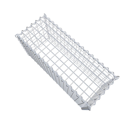 Gabião tipo 3 80 cm x 40 cm x 30 cm (C x A x P), malhagem 5 cm x 5 cm, espiral