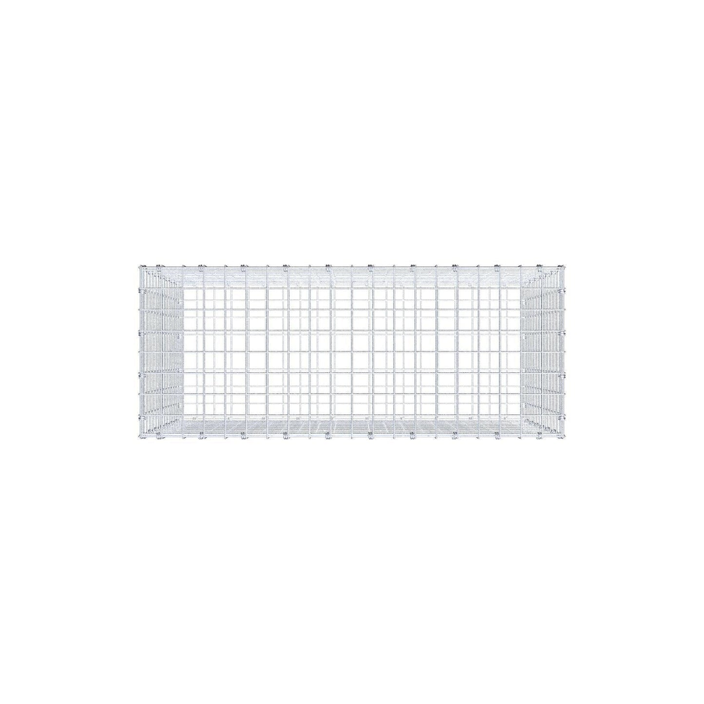 Gabion 100 cm x 70 cm x 40 cm (L x H x D), mesh size 5 x 5 cm, spiral ring