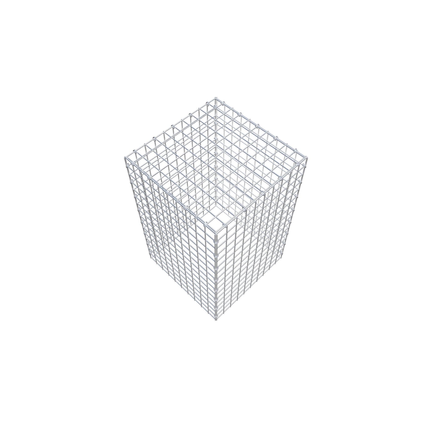 Pile aggiuntivo tipo 3 80 cm x 50 cm x 50 cm (L x H x P), maglia 5 cm x 5 cm, anello a C