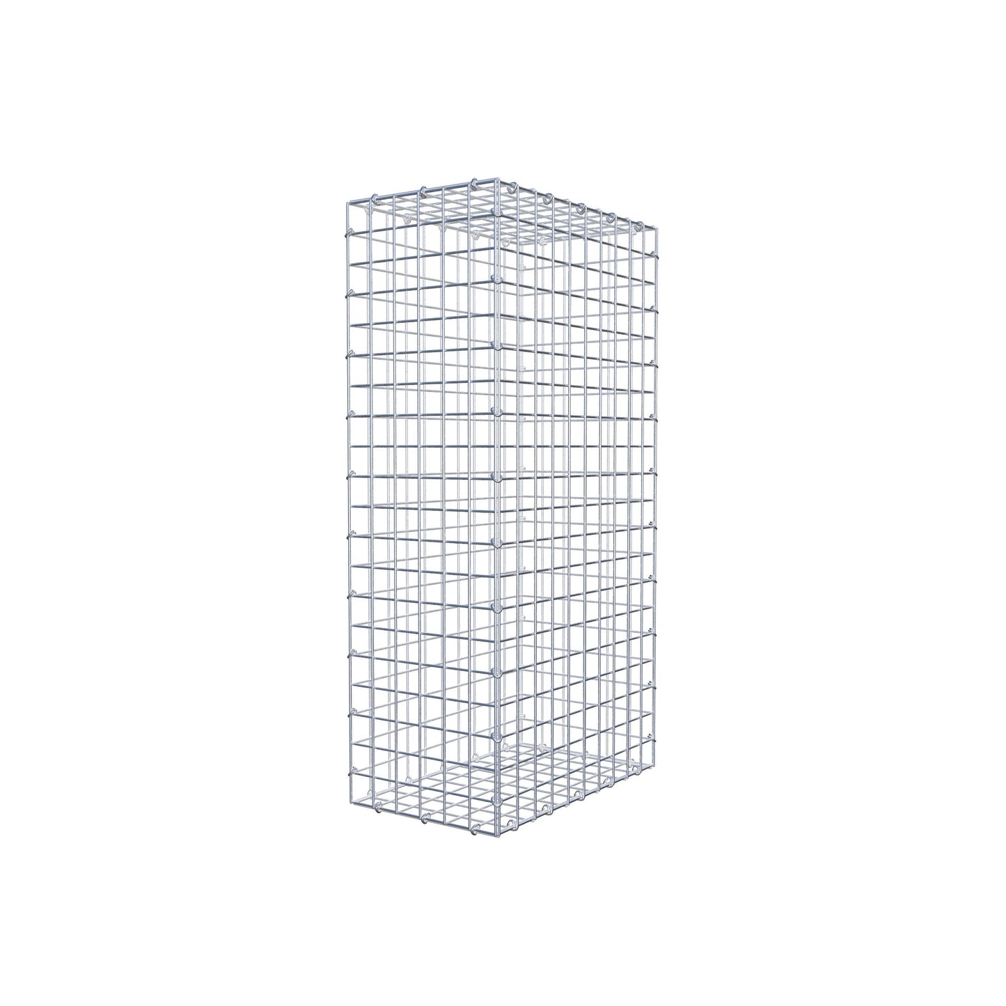 Gabione 100 cm x 50 cm x 30 cm (L x H x T), Maschenweite 5 cm x 5 cm, C-Ring