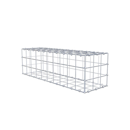 Gabion 100 cm x 30 cm x 30 cm (L x H x D), mesh size 10 x 10 cm, spiral ring
