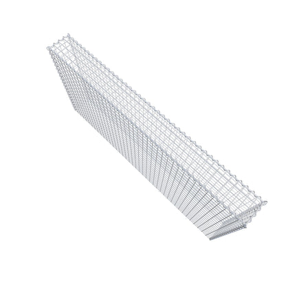 Gavión adicional tipo 3 200 cm x 100 cm x 20 cm (L x A x P), malla 5 cm x 5 cm, en espiral