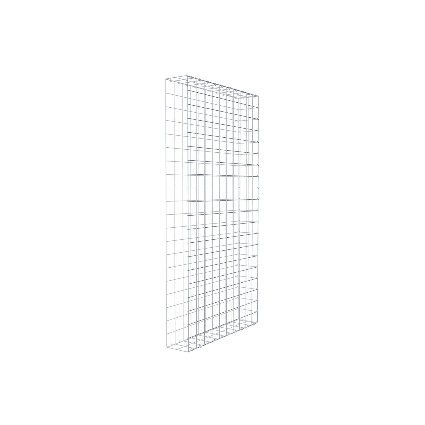 Gavión complementario de tipo 2 200 cm x 100 cm x 20 cm (L x A x P), malla 10 cm x 10 cm, anillo en C