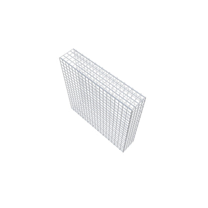Gavión adicional tipo 2 100 cm x 100 cm x 20 cm (L x A x P), malla 5 cm x 5 cm, anillo en C