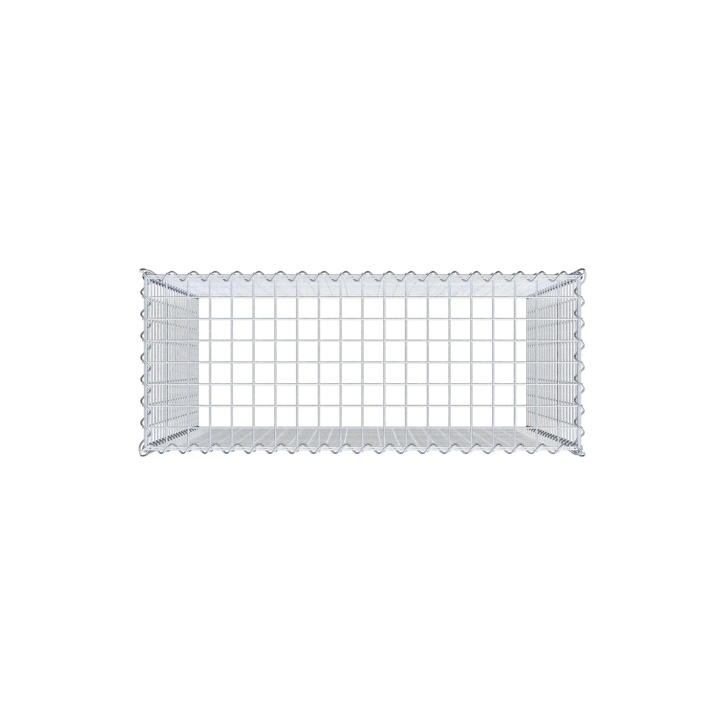 Extra gabion typ 3 100 cm x 100 cm x 40 cm (L x H x D), maskstorlek 5 cm x 5 cm, spiral