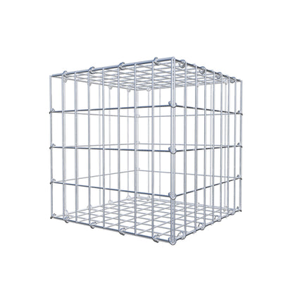 Gabion 40 cm x 40 cm x 40 cm (L x H x D), maskstorlek 5 cm x 10 cm, C-ring