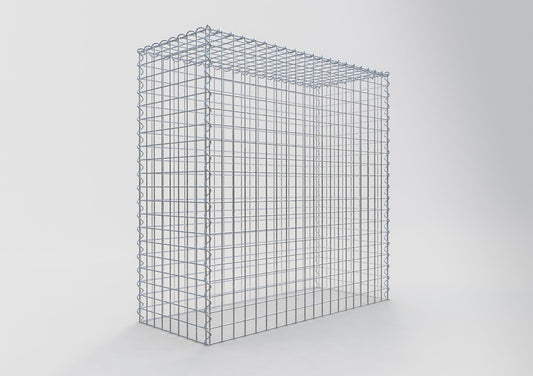 Extra gabion typ 3 100 cm x 100 cm x 40 cm (L x H x D), maskstorlek 5 cm x 5 cm, spiral