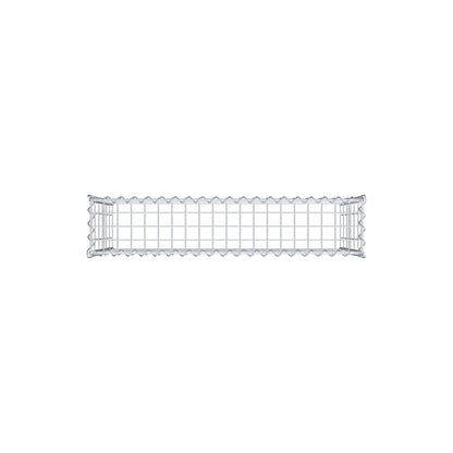 Extra gabion typ 3 100 cm x 60 cm x 20 cm (L x H x D), maskstorlek 5 cm x 10 cm, spiral