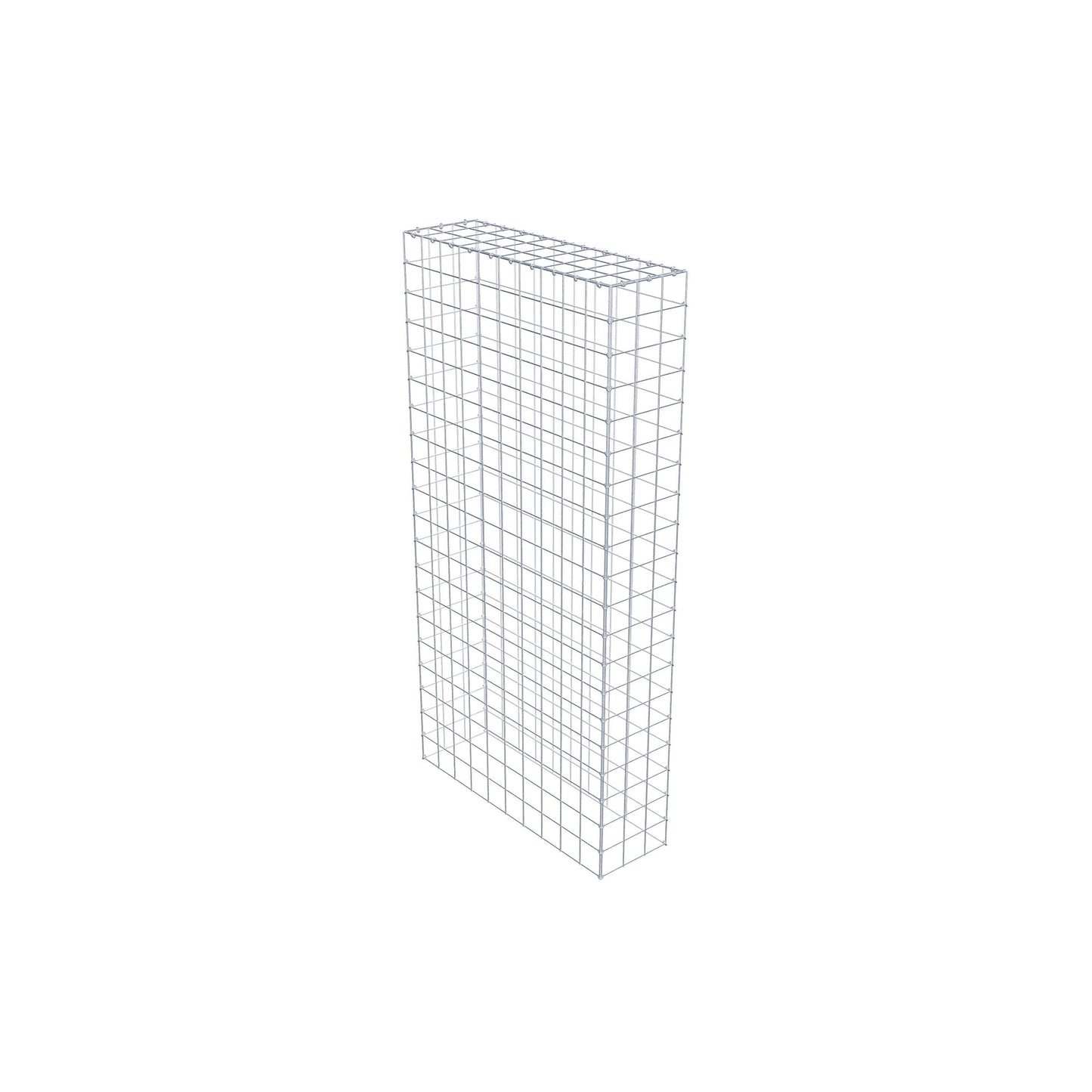 Monteret gabion type 3 200 cm x 100 cm x 30 cm (L x H x D), maskestørrelse 10 cm x 10 cm, C-ring