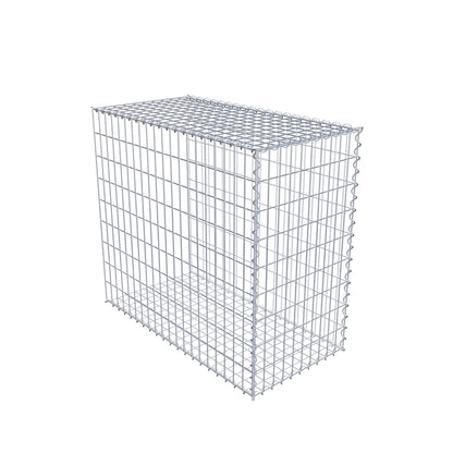 Extra gabion typ 2 100 cm x 90 cm x 50 cm (L x H x D), maskstorlek 5 cm x 10 cm, spiral
