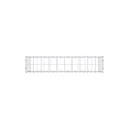 Gabion 100 cm x 40 cm x 20 cm (L x H x D), maskestørrelse 10 cm x 10 cm, C-ring