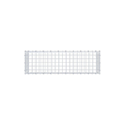 Gabion 100 cm x 30 cm x 30 cm (L x H x D), maskstorlek 5 x 5 cm, spiralring