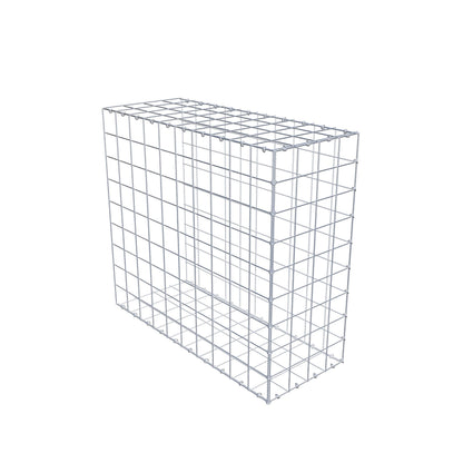 Anbaugabione Typ 2 100 cm x 90 cm x 40 cm (L x H x T), Maschenweite 10 cm x 10 cm, C-Ring