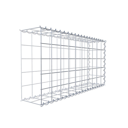 Extra gabion typ 2 100 cm x 50 cm x 20 cm (L x H x D), maskstorlek 10 cm x 10 cm, spiral