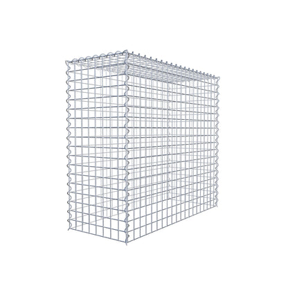 Opvokset gabion type 3 100 cm x 90 cm x 40 cm (L x H x D), maskestørrelse 5 cm x 5 cm, spiral