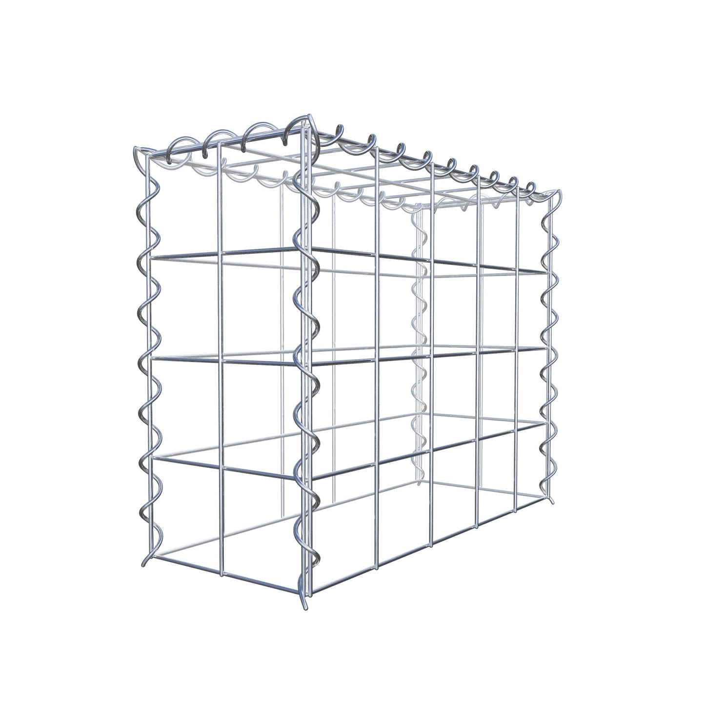 Grown-on gabion type 3 50 cm x 40 cm x 20 cm (L x H x D), mesh size 10 cm x 10 cm, spiral