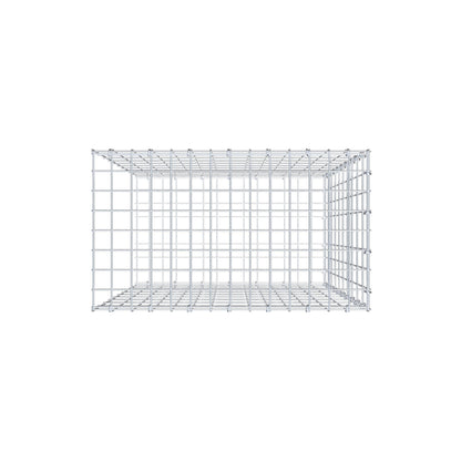 Gabião tipo 2 100 cm x 70 cm x 40 cm, malhagem 5 cm x 10 cm, anel C