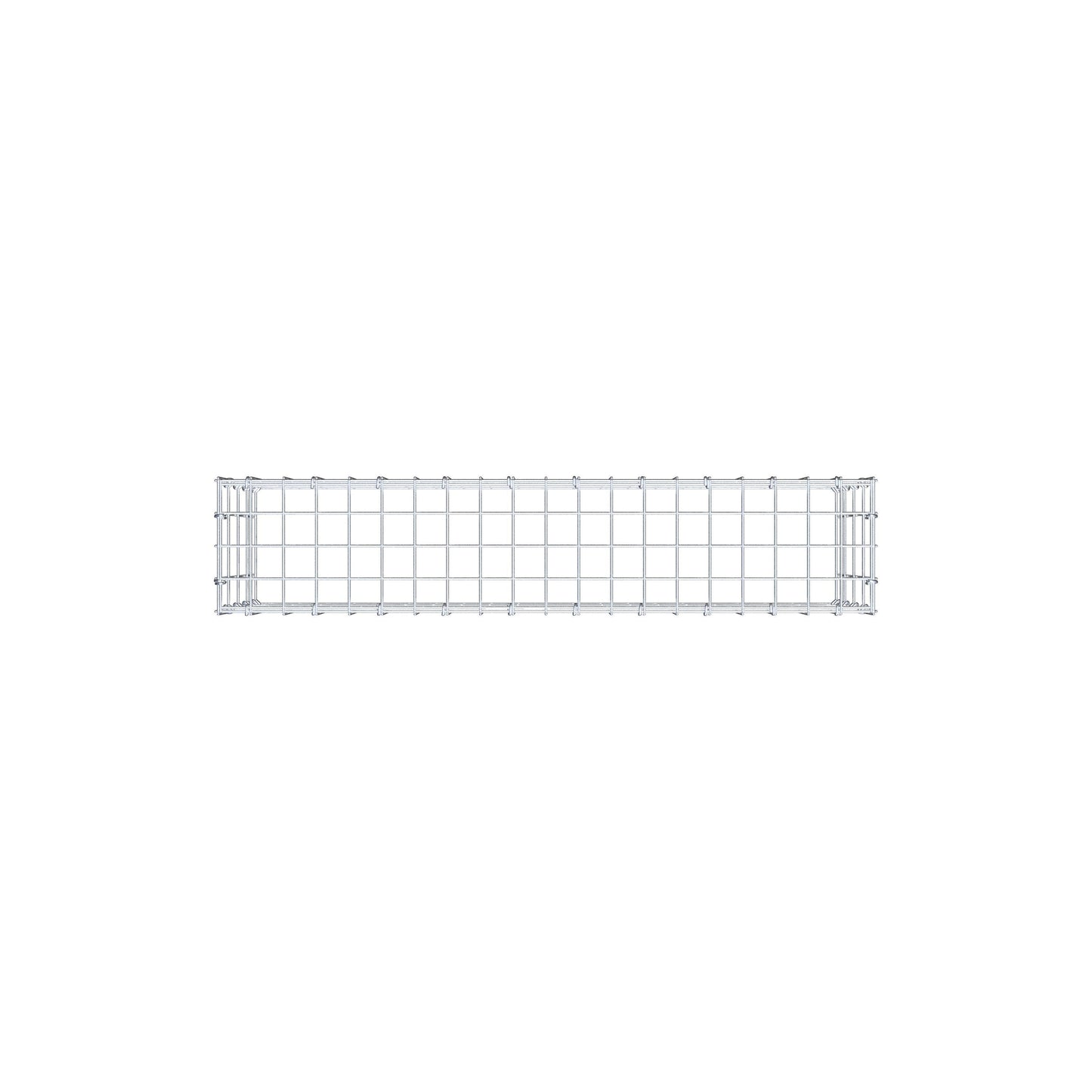 Type 3 oplegkorf 100 cm x 40 cm x 20 cm (L x H x D), maaswijdte 5 cm x 10 cm, C-ring