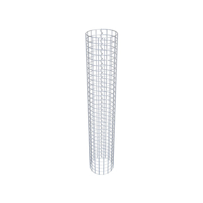 Gabionpelare rund 27 cm diameter, 160 cm höjd, maskstorlek 5 cm x 5 cm