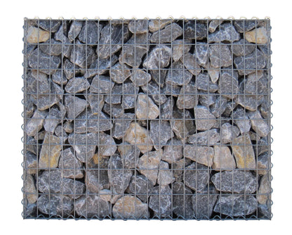 Gabbione 100 cm x 80 cm x 30 cm (L x H x P), maglia 5 cm x 10 cm, spirale