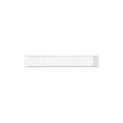 Fourche rapportée type 4 200 cm x 100 cm x 30 cm (L x H x P), mailles 5 cm x 10 cm, anneau en C