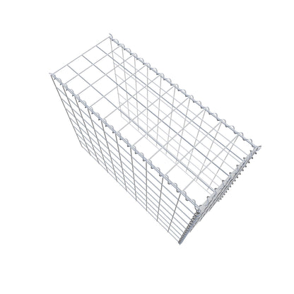Gabião tipo 4 100 cm x 80 cm x 40 cm (C x A x P), malhagem 10 cm x 10 cm, espiral