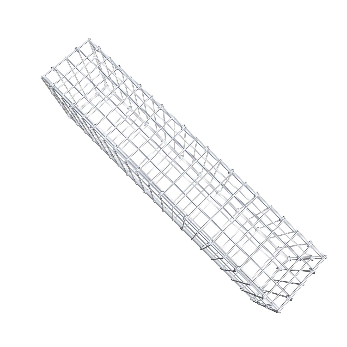 Gabion 100 cm x 30 cm x 20 cm (L x H x D), mesh size 5 cm x 10 cm, C-ring